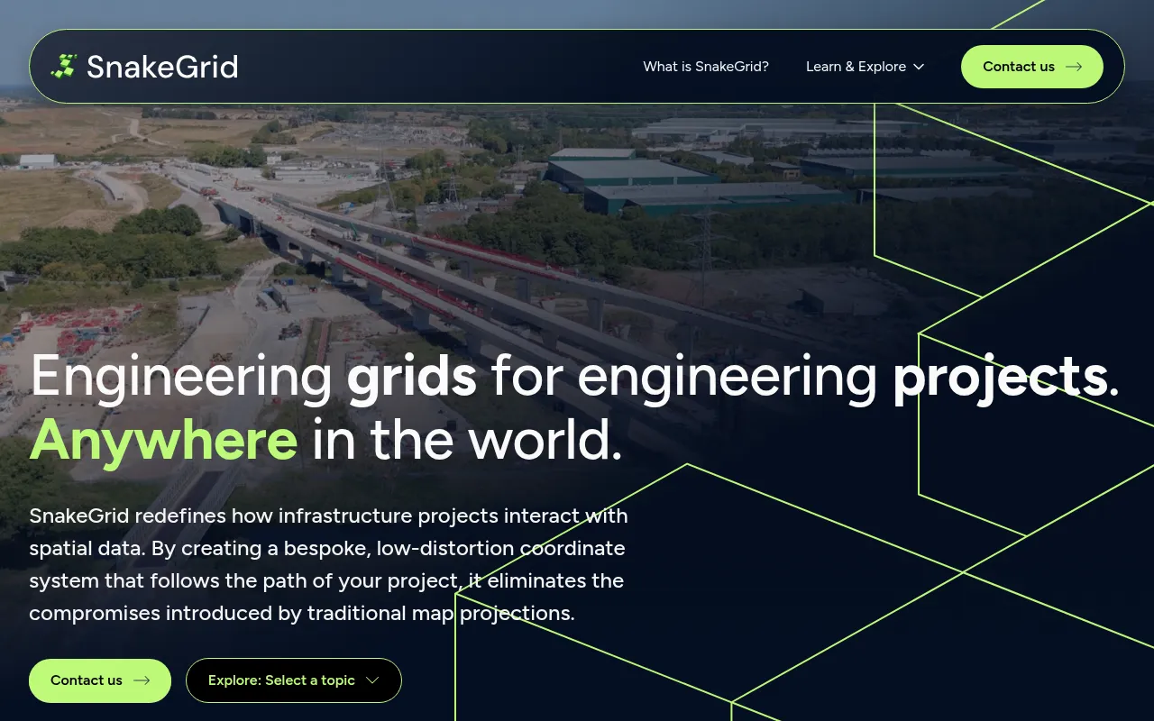 Screenshot of snakegrid.org