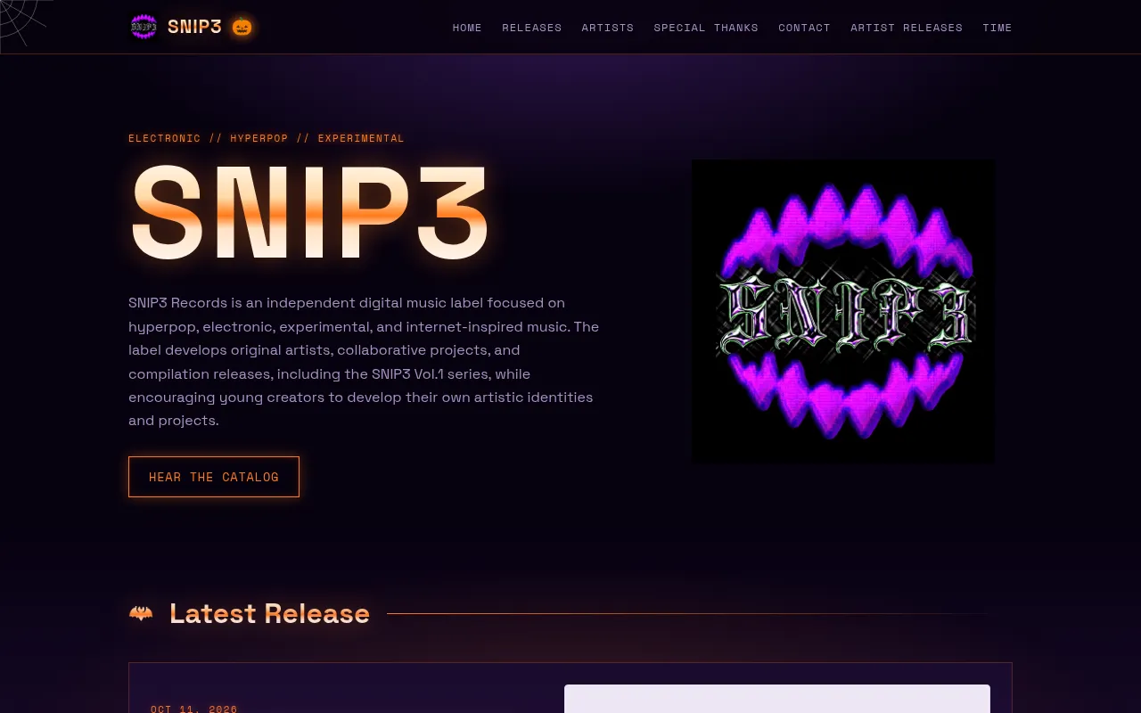 Screenshot of snip3.neocities.org