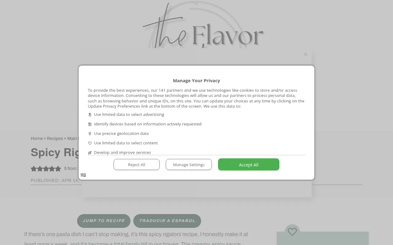Screenshot of fatgirlhedonist.com