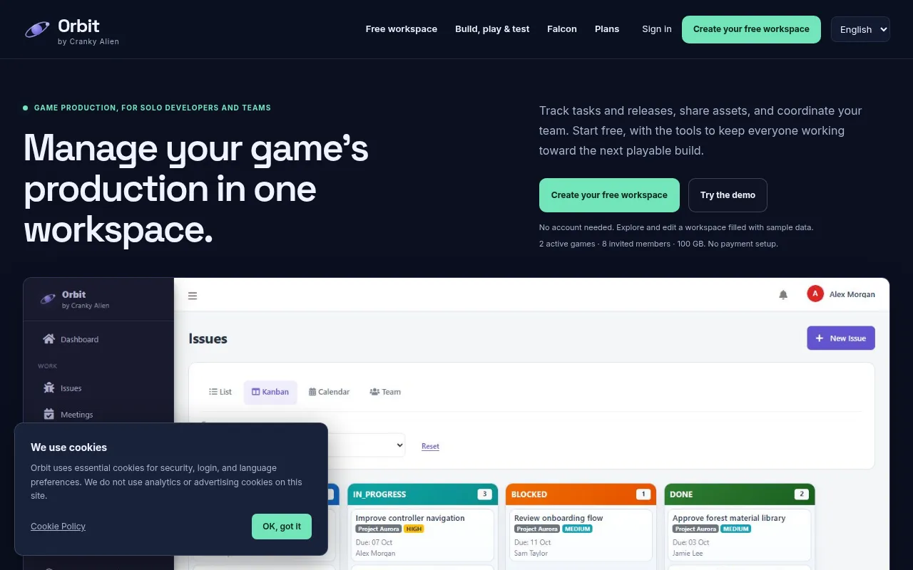 Screenshot of orbitstudio.gg