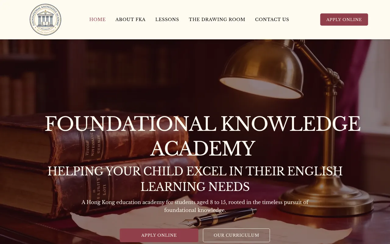 Screenshot of hkknowledge.com