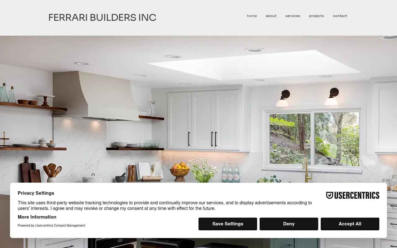 Screenshot of ferraribuilders.com