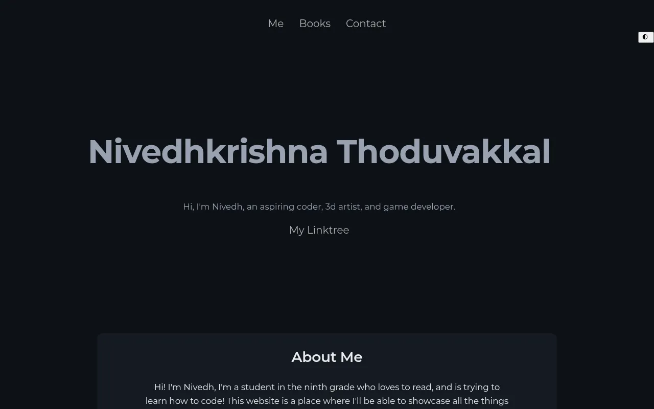 Screenshot of itsnoze21.github.io