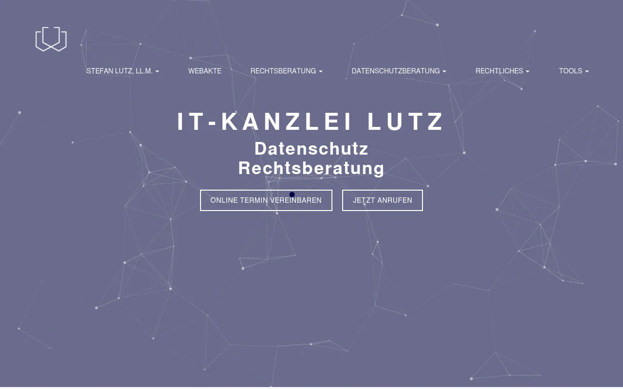 Screenshot of datenschutz-rv.de