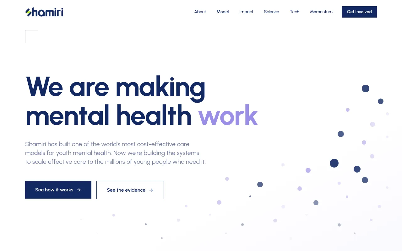 Screenshot of shamiri.co