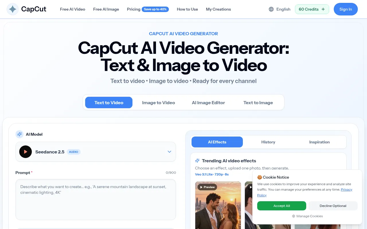 Screenshot of cup-cut.pro