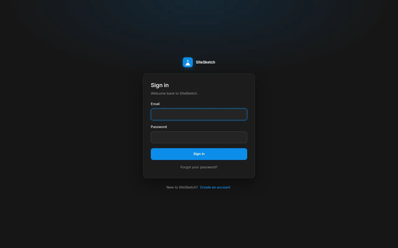 Screenshot of sitesketch.net
