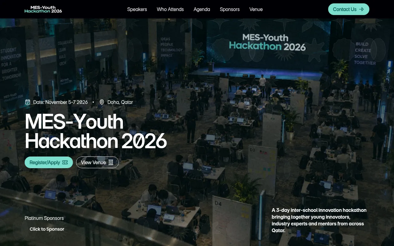 Screenshot of meshackathon.com