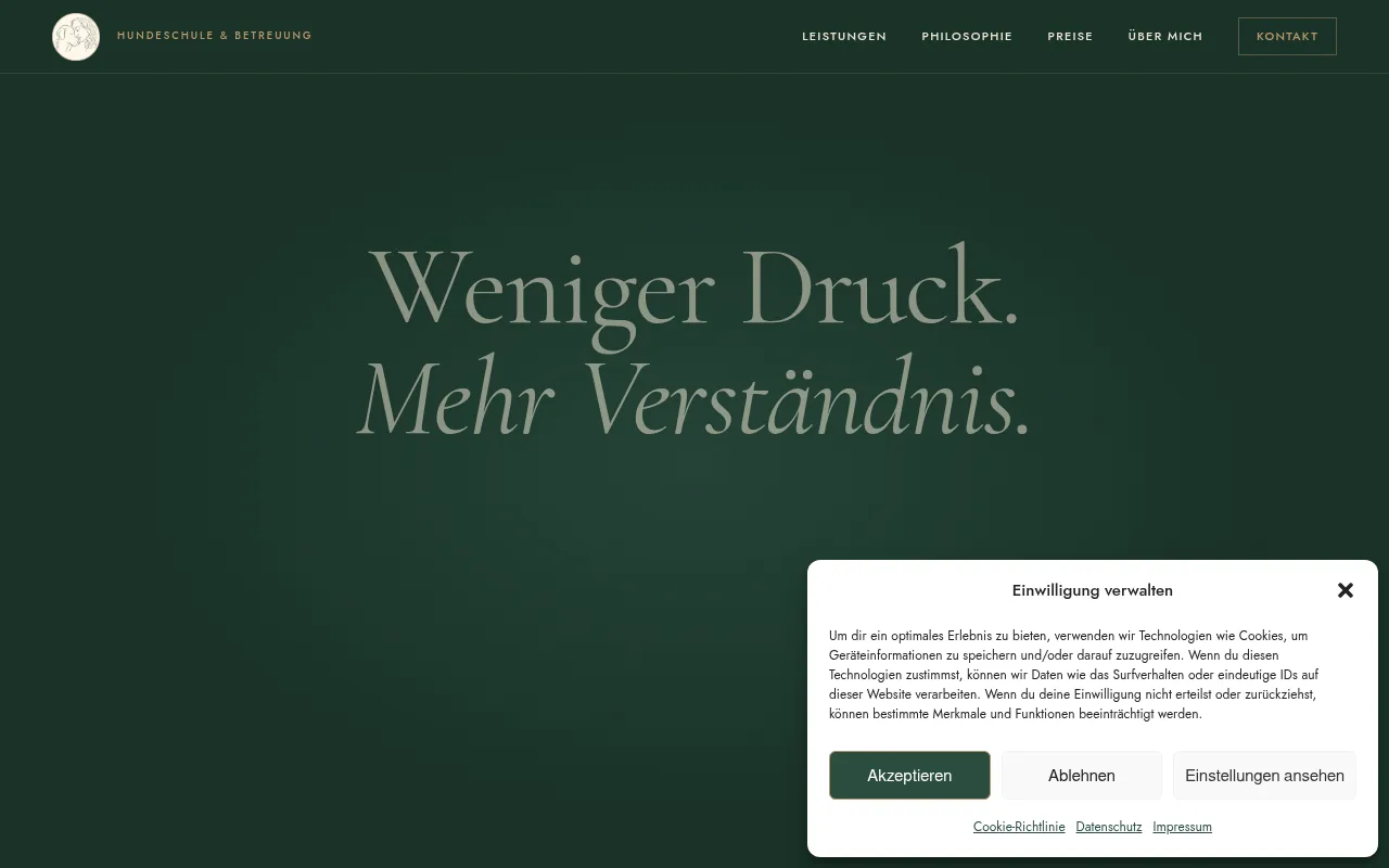 Screenshot of carneydogs.de