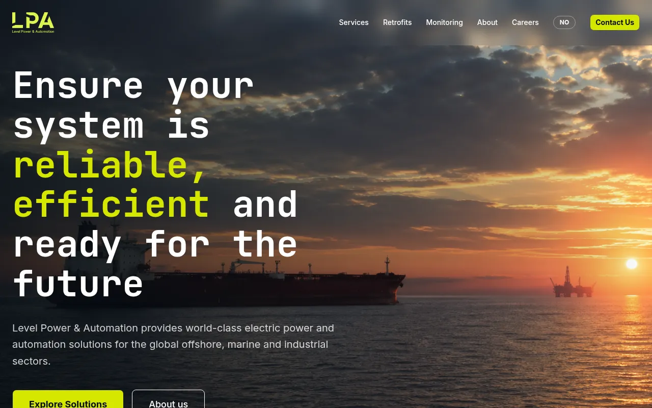 Screenshot of levelpa.com