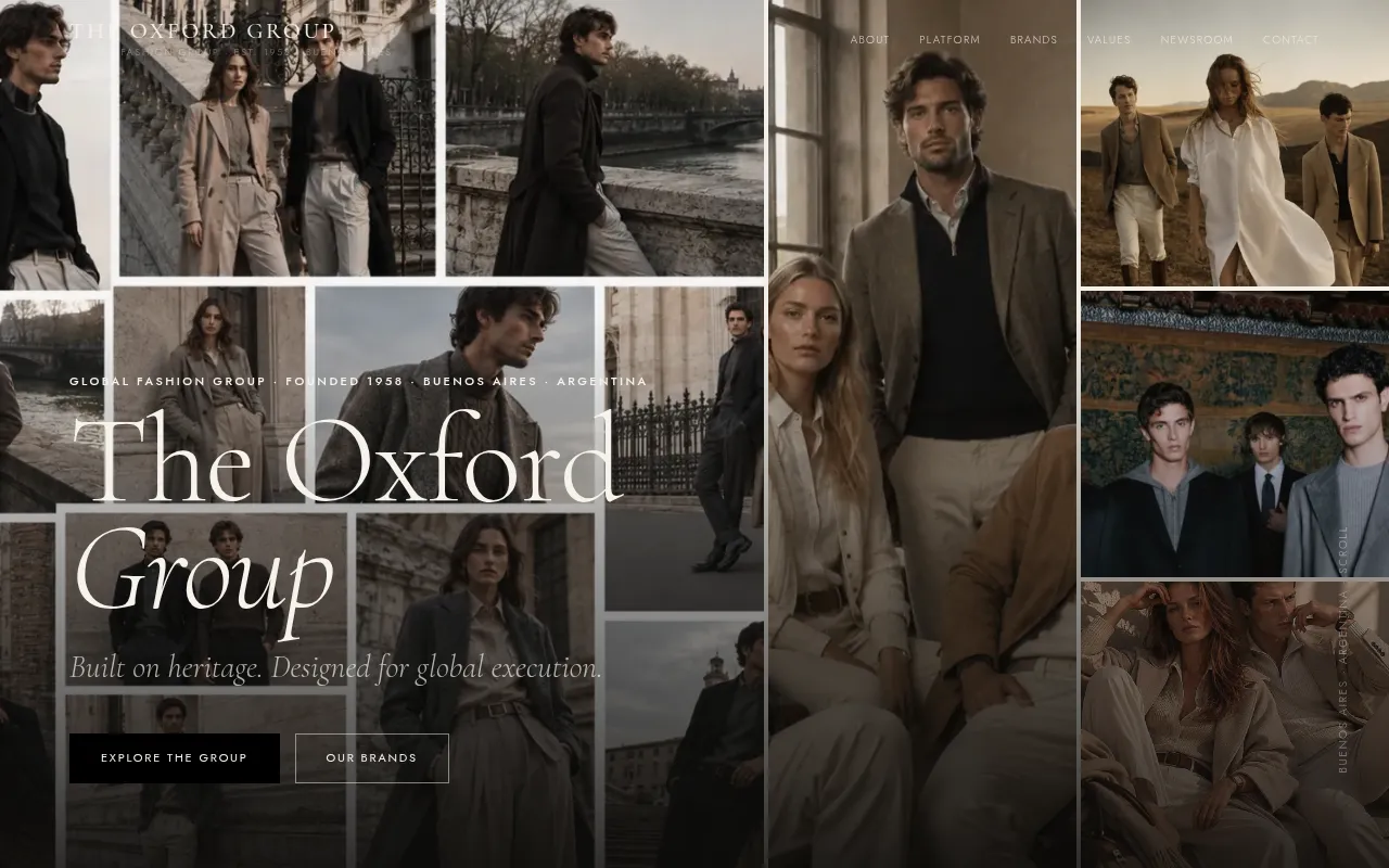 Screenshot of theoxfordgroup.site