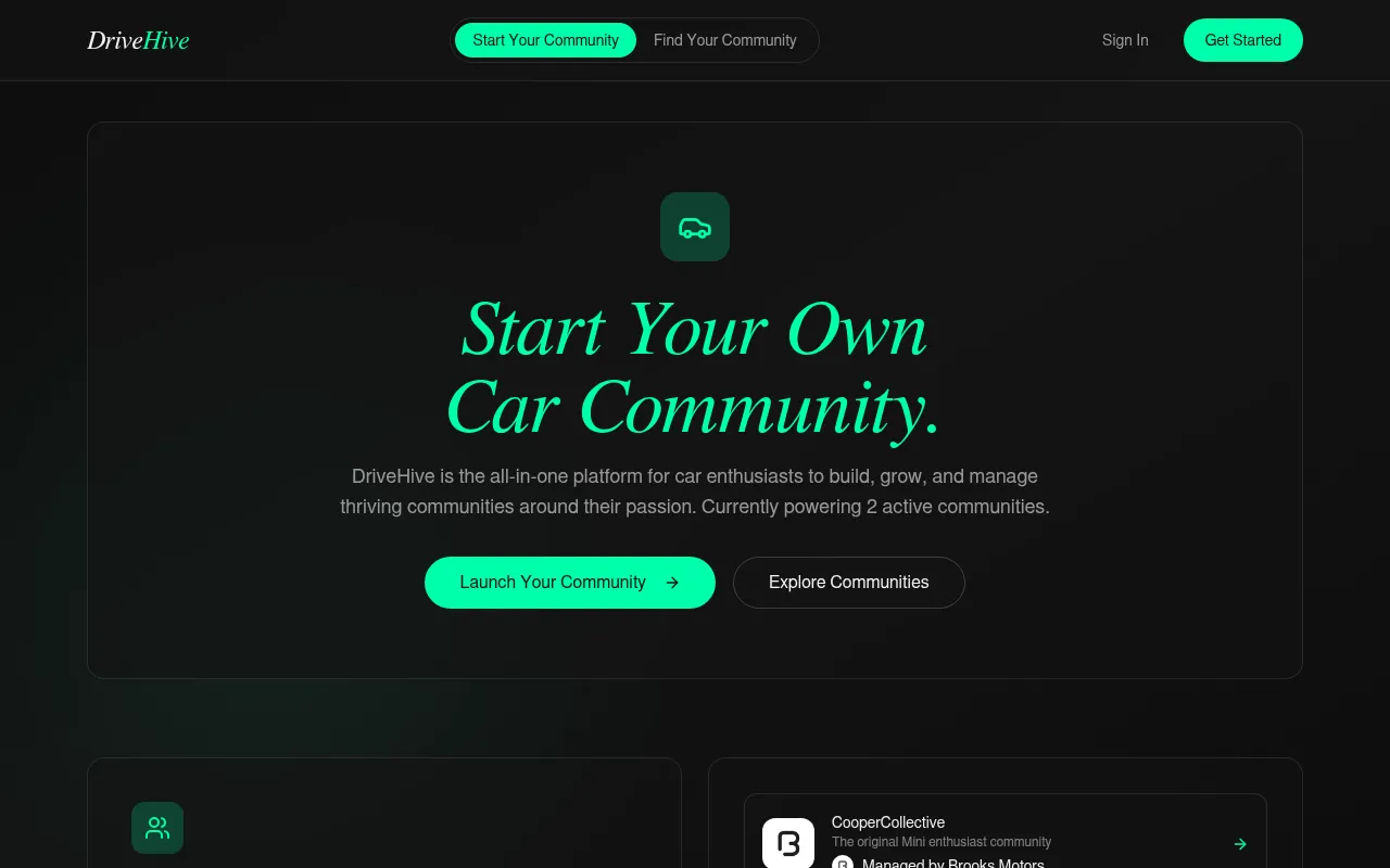 Screenshot of drivehive.club