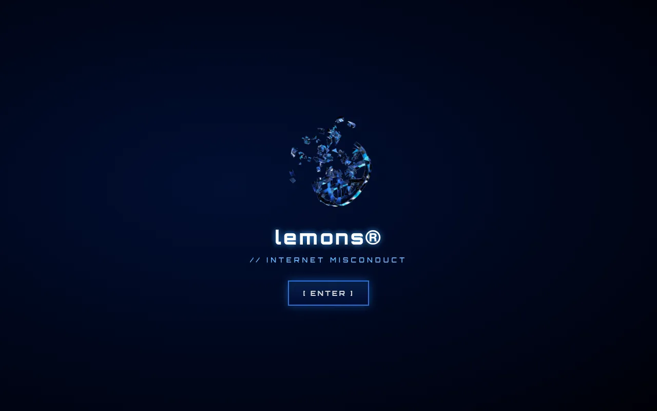 Screenshot of lemons.nekoweb.org