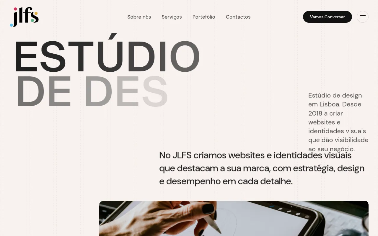 Screenshot of jlfs.pt