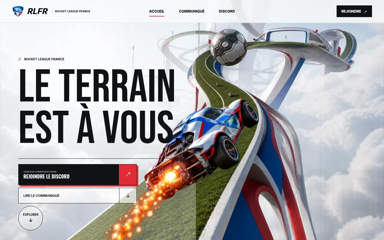 Screenshot of rlfr.fr