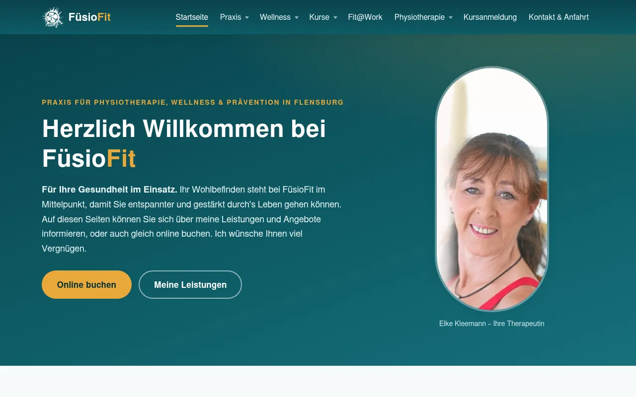 Screenshot of fuesiofit.de