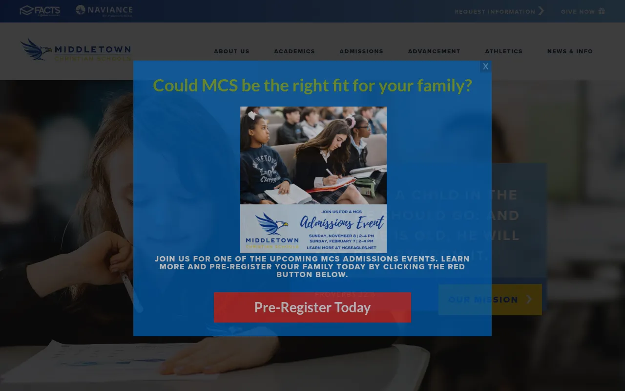 mcseagles.net screenshot