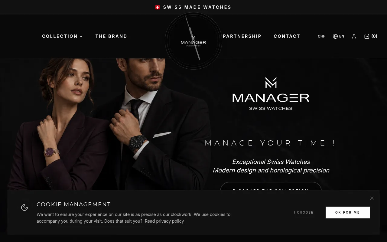 Screenshot of manager-watches.com