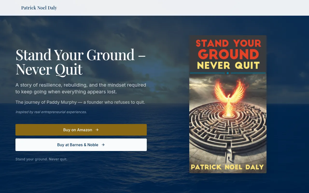 Screenshot of pndforgood.com