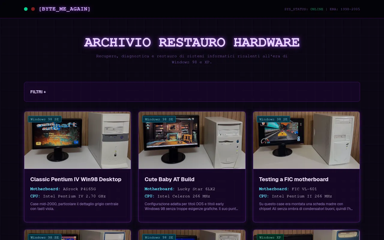 Screenshot of retroproject.bytemeagain.workers.dev