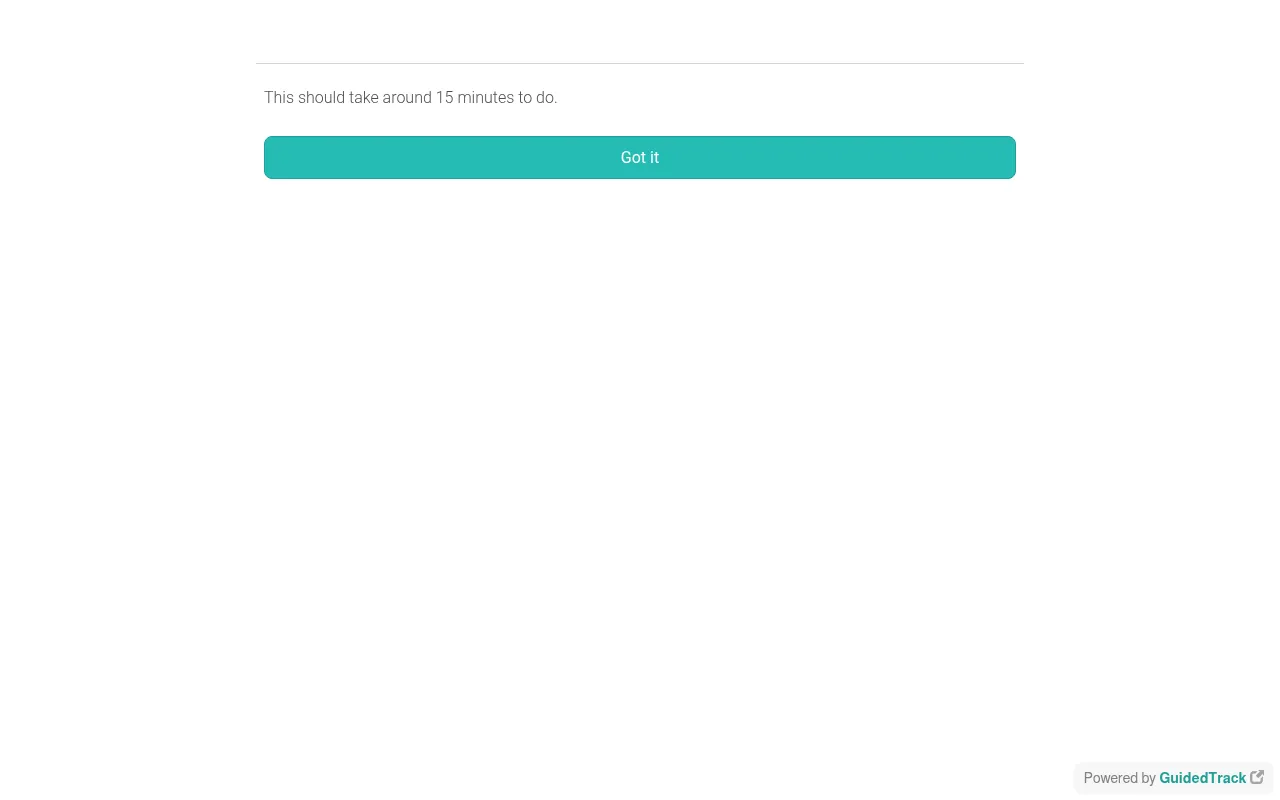 Screenshot of guidedtrack.com