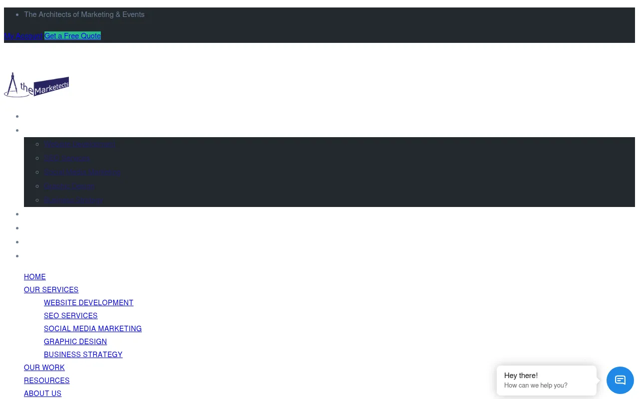Screenshot of themarketects.com