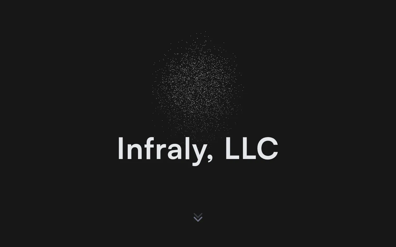 Screenshot of infraly.co