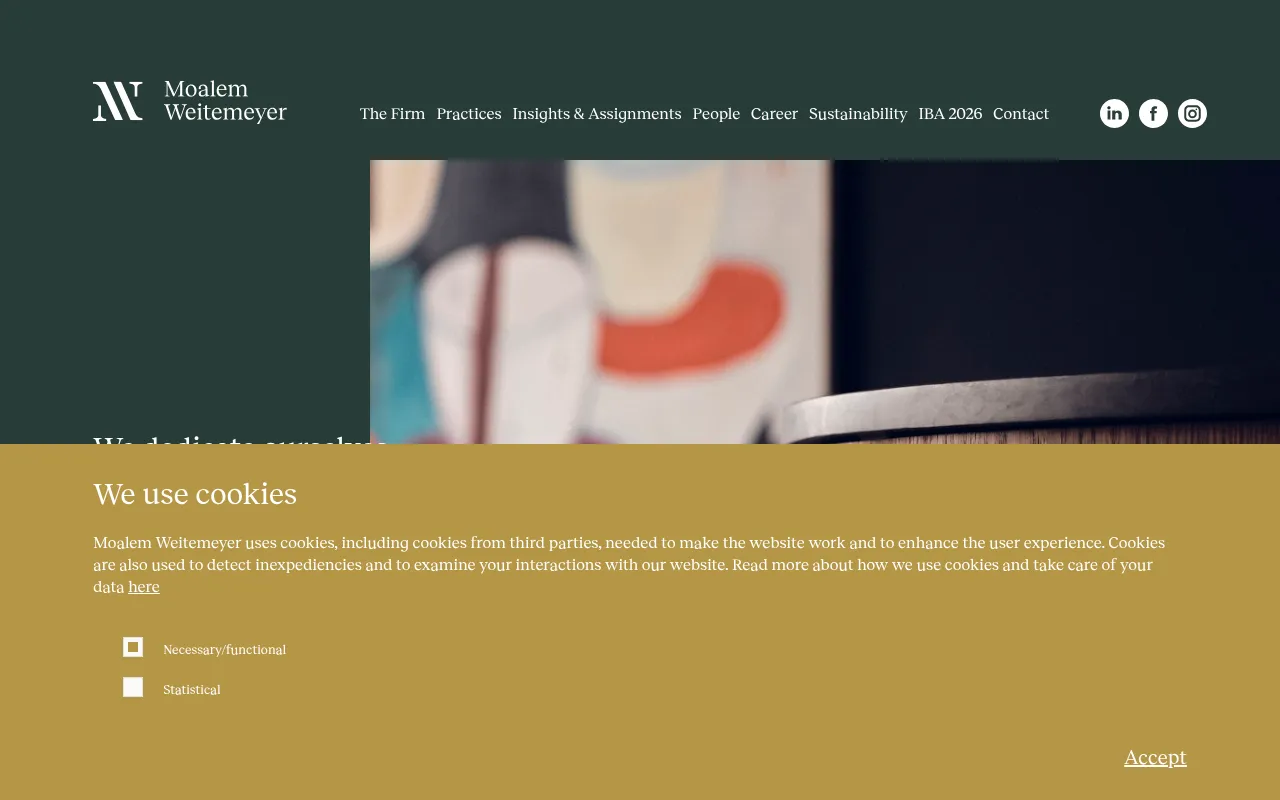 Screenshot of moalemweitemeyer.com