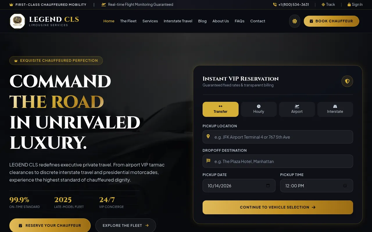 Screenshot of legendcls.com
