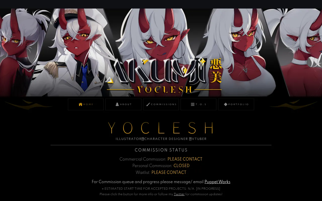 Screenshot of yoclesh.art