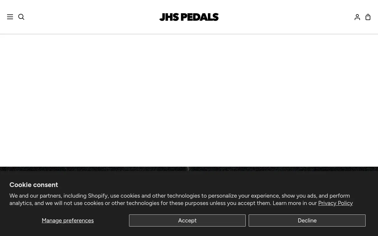 Screenshot of jhspedals.info