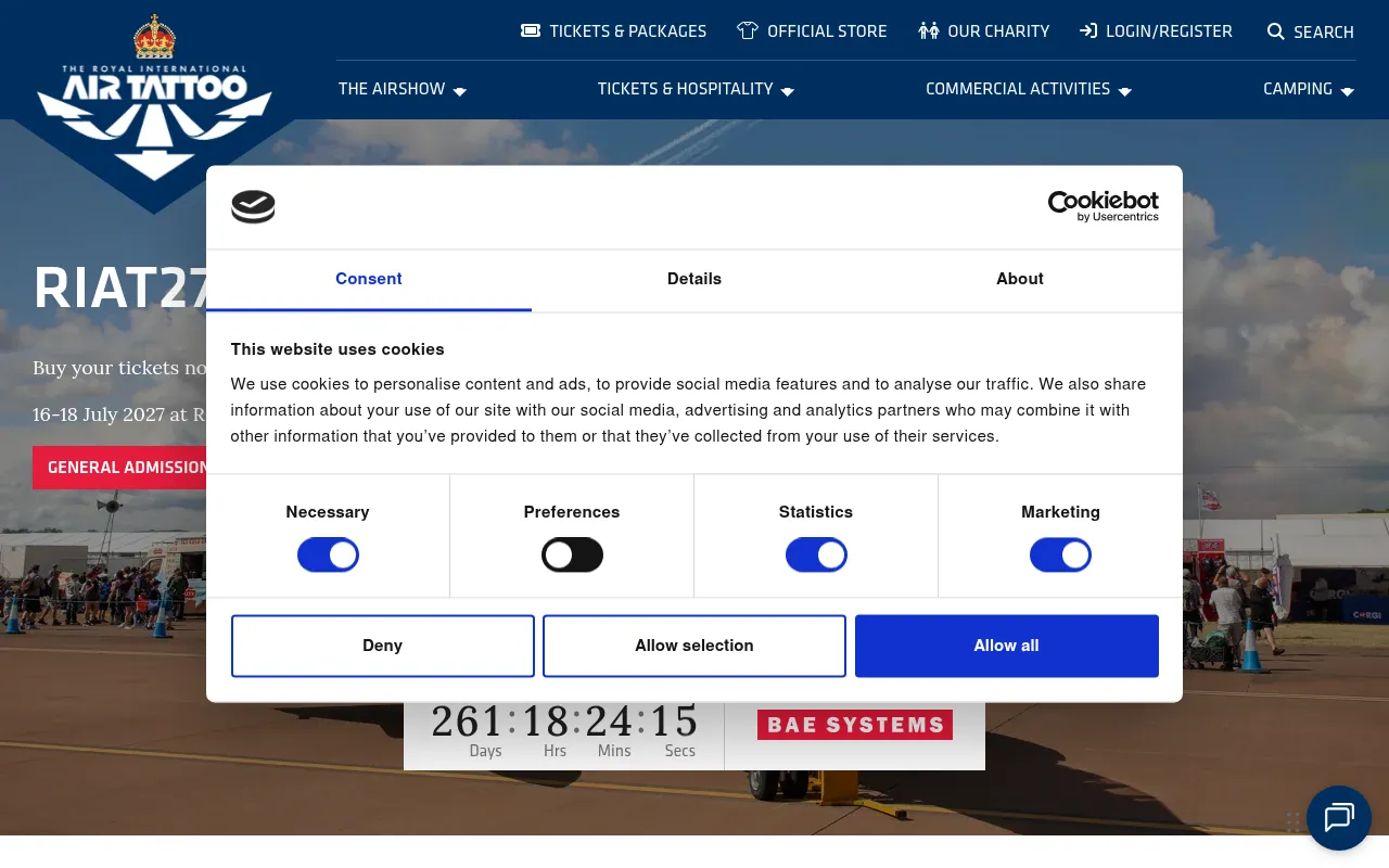 Screenshot of airtattoo.com