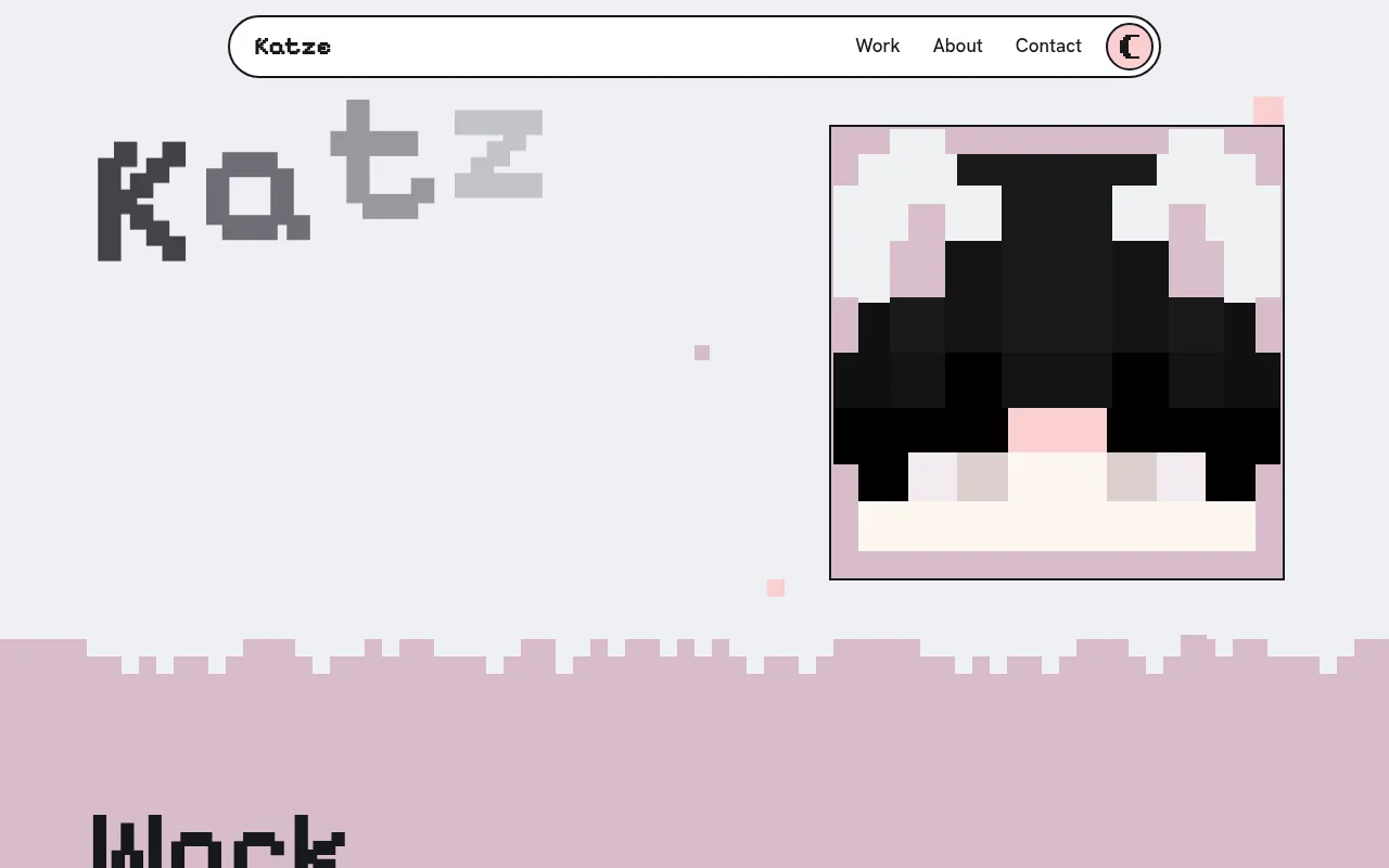 Screenshot of katze-dev.vercel.app