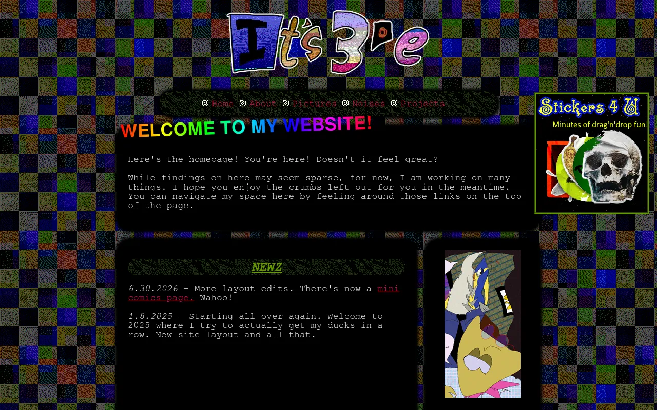Screenshot of its3oe.com