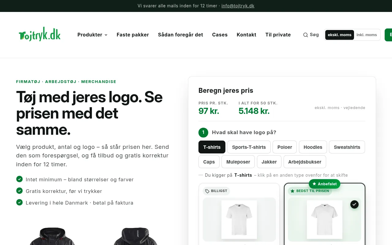 Screenshot of tojtryk.dk