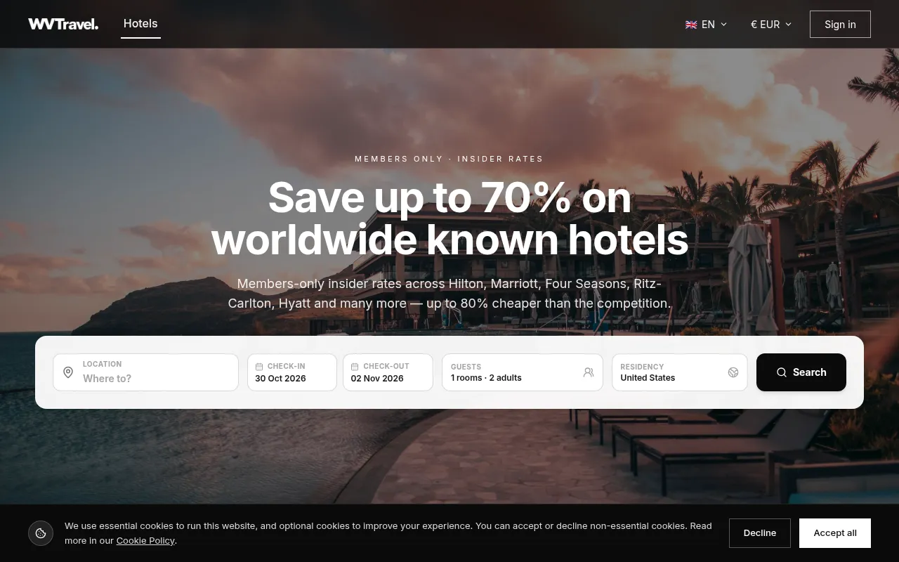 Screenshot of wvtravel.org