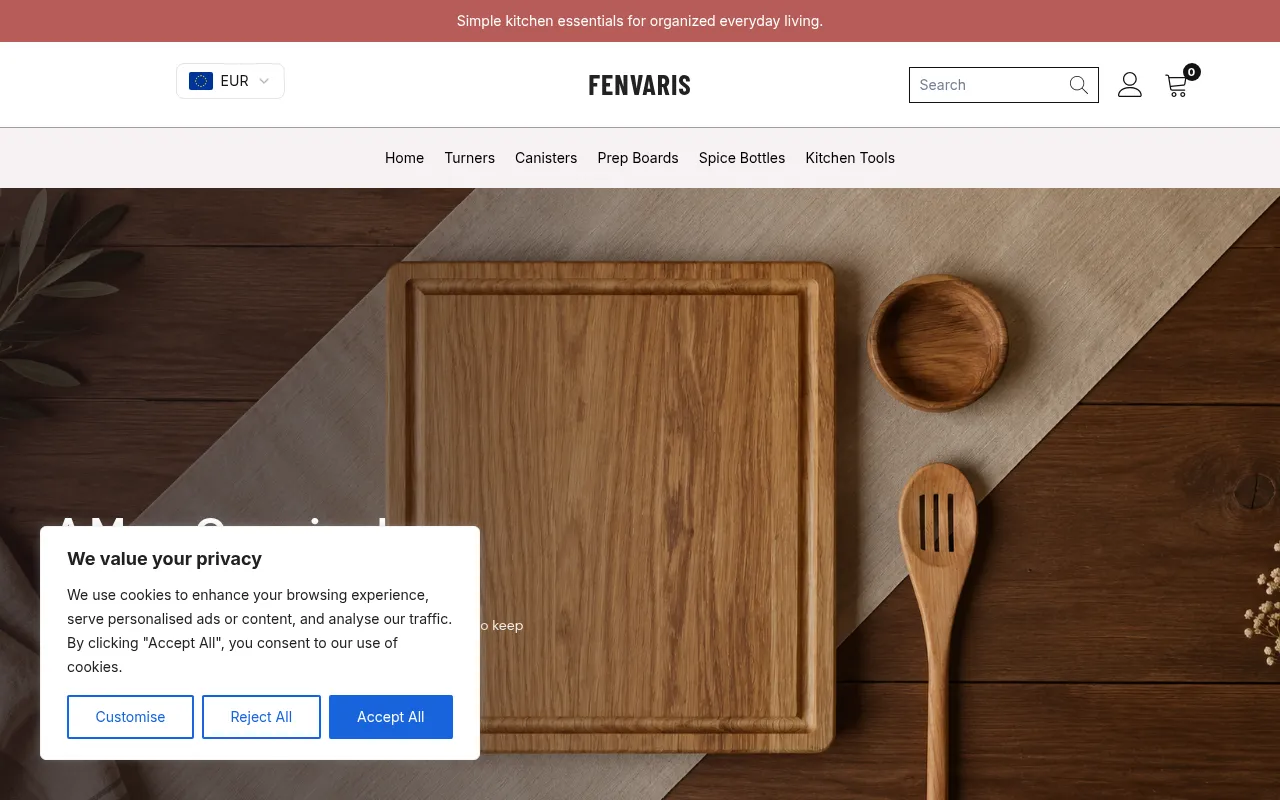 Screenshot of fenvaris.com