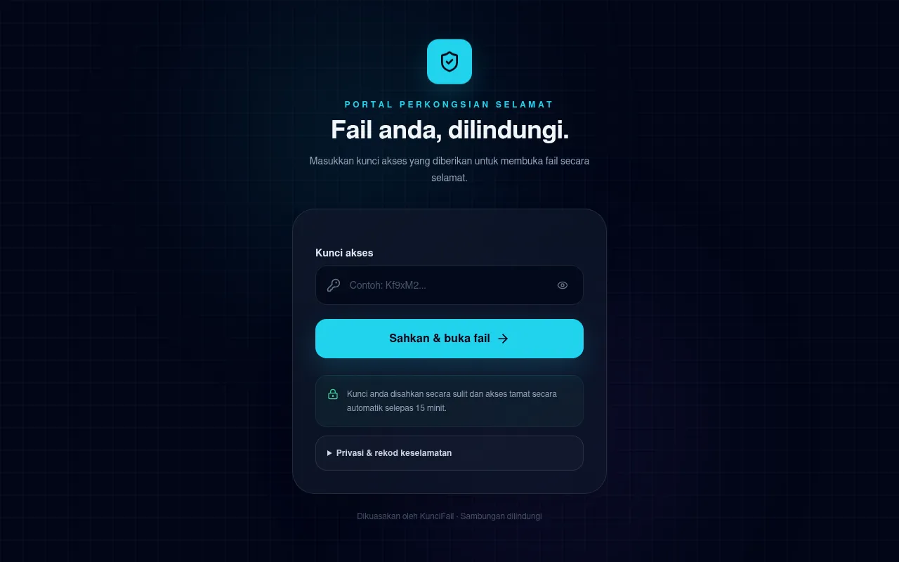 Screenshot of files.pdrm.cc