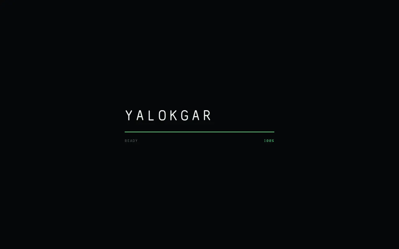 Screenshot of yalokgar.me