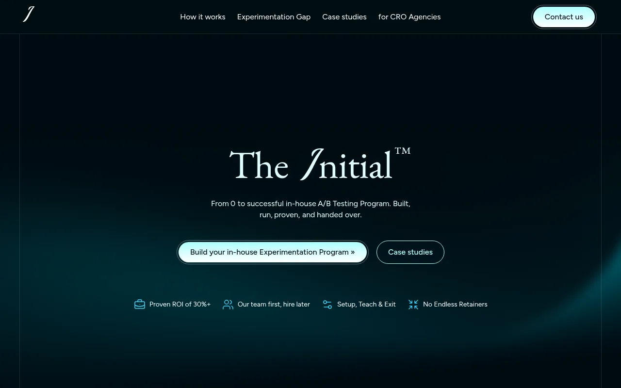 Screenshot of the-initial.com