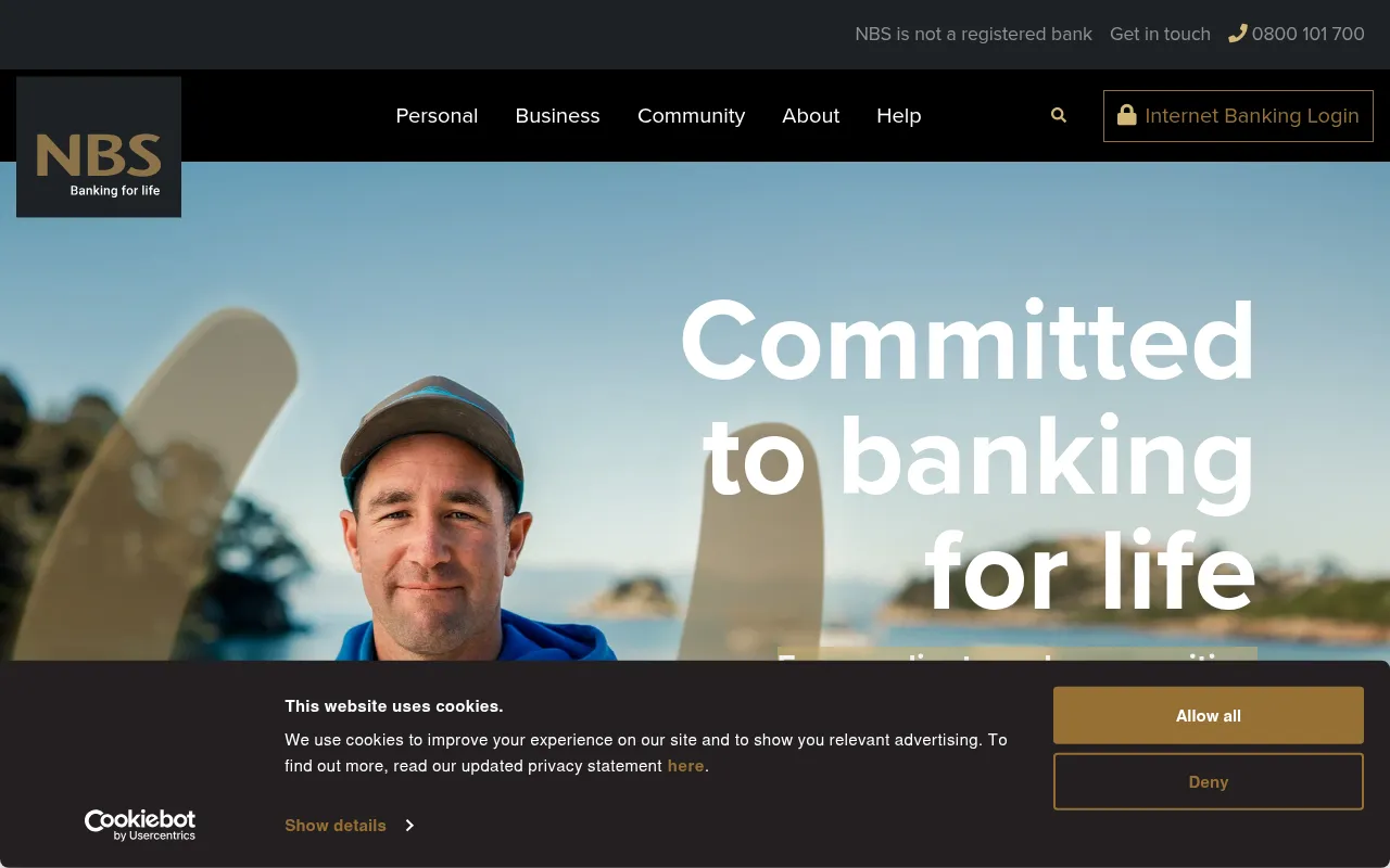 Screenshot of nbs.co.nz
