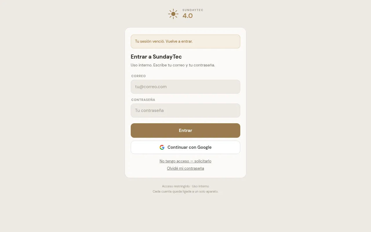 Screenshot of sundaytec4.netlify.app