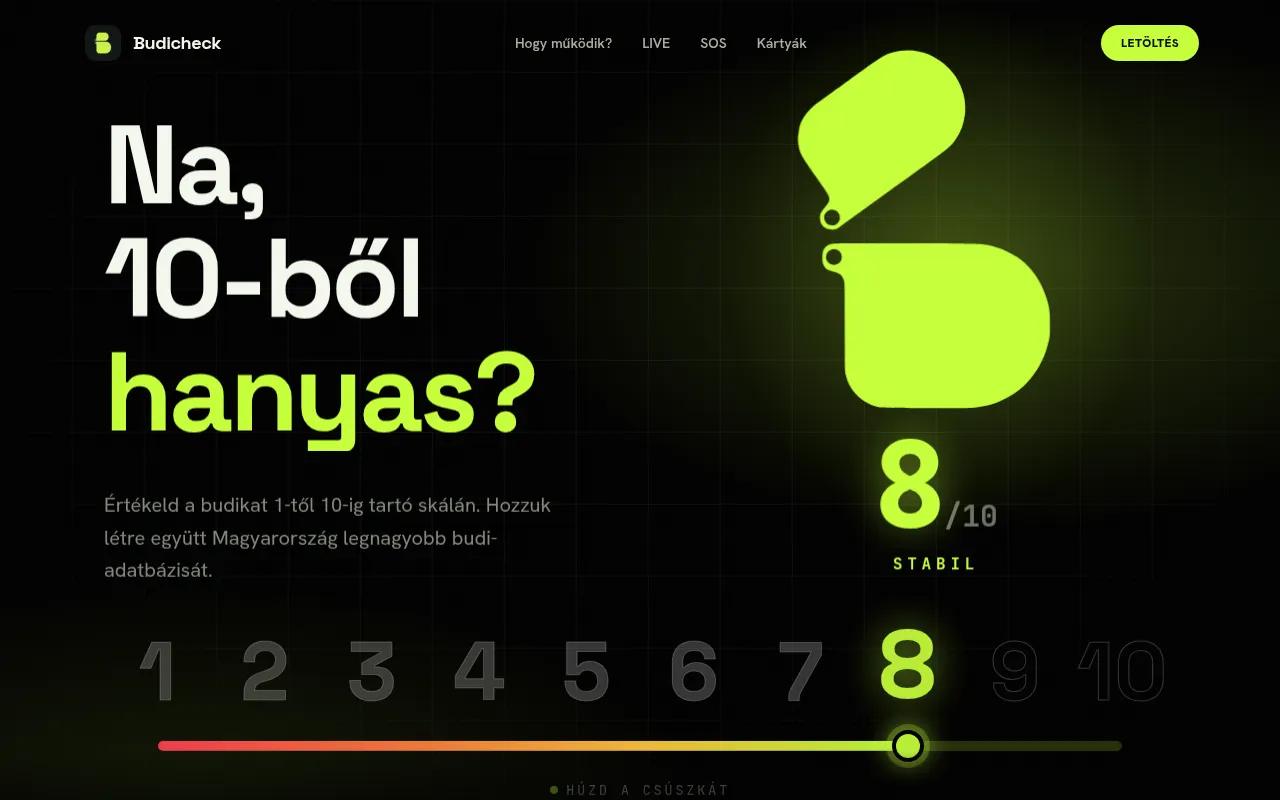 Screenshot of budicheck.app