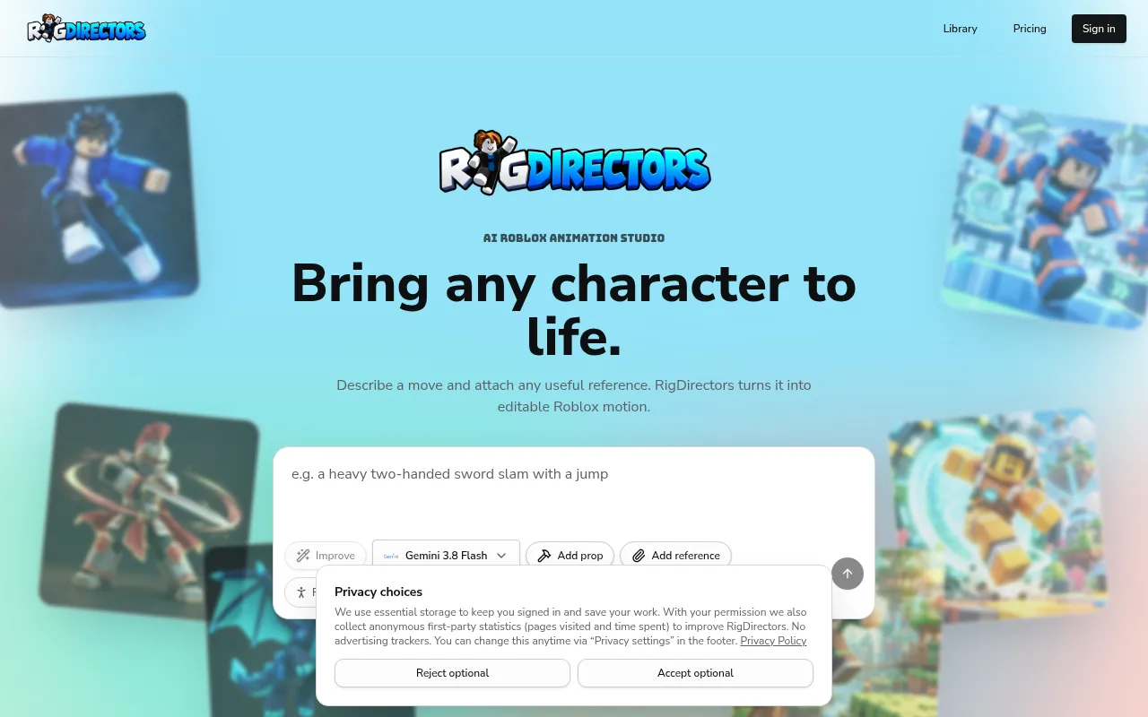 Screenshot of rigdirectors.com