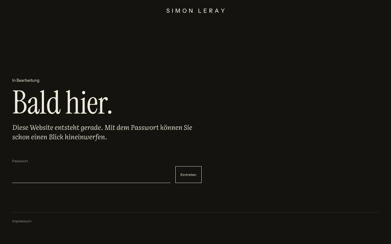 Screenshot of leray.me
