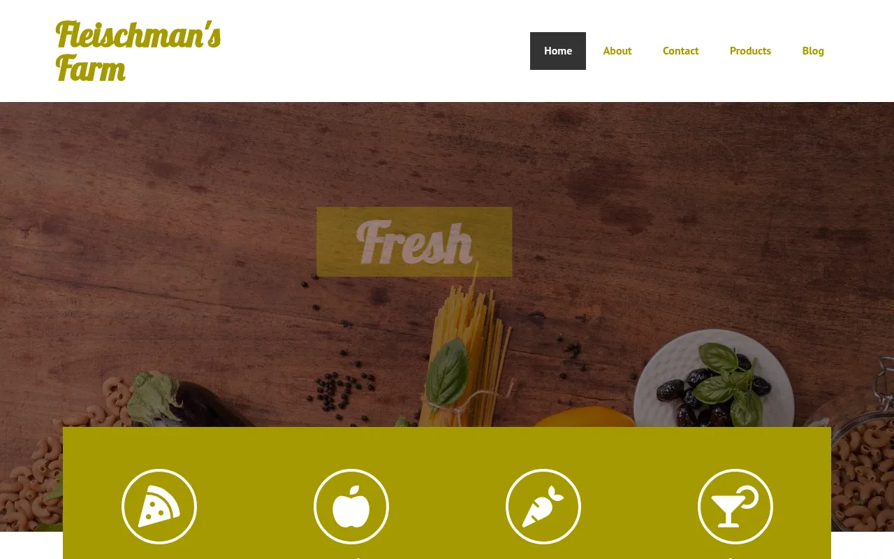 Screenshot of fleischmansfarm.com