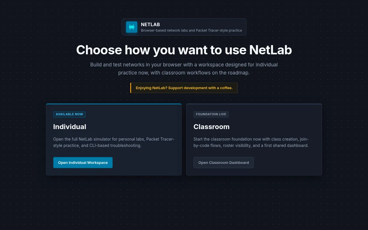 Screenshot of netlab.thecybersecguru.com