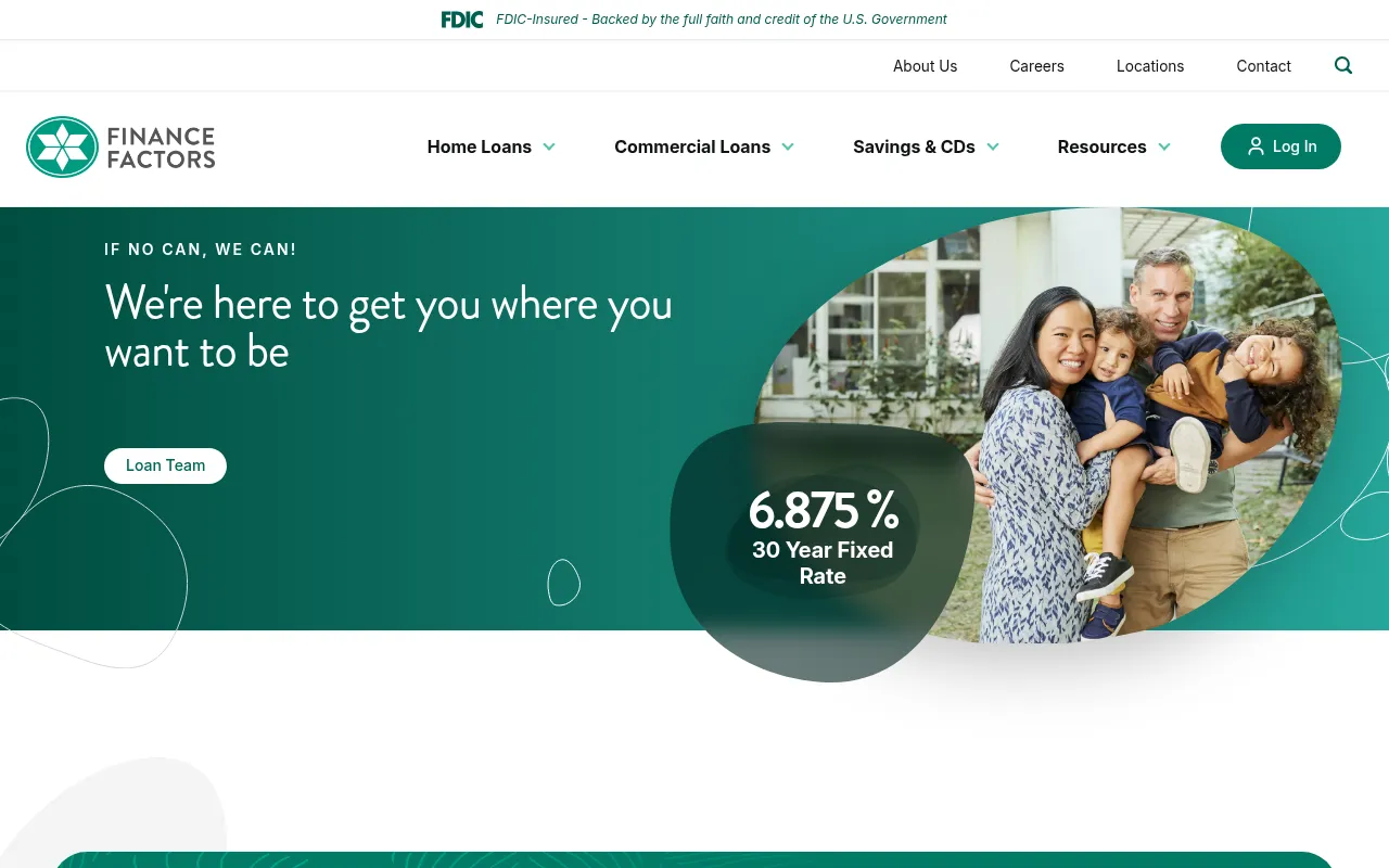 Screenshot of financefactors.com