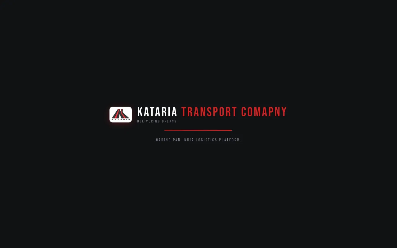 Screenshot of katariatransport.co.in