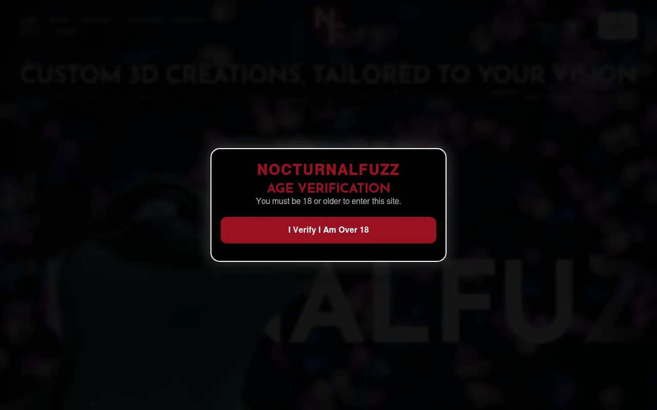 nocturnalfuzz.com screenshot
